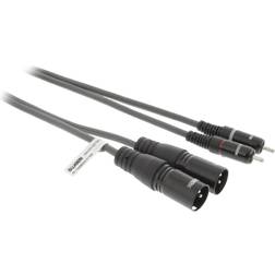 Sweex 2RCA-2XLR 3m