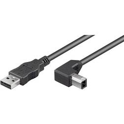 Goobay USB A - USB B (angled) 2.0 2m