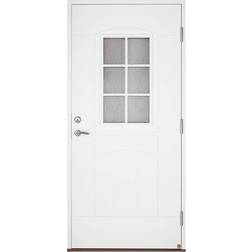 Leksandsdörren Tidlös Solberga Ytterdörr Cotswoldglas S 0502-Y H (100x210cm)
