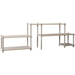 Woud Elevate 8 Reolsystem 233.2x78.7cm