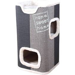 Trixie Cat Tower Jorge 78 cm - Gris Clair Et Anthracite