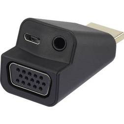 Renkforce HDMI-VGA/3.5mm M-F Adapter