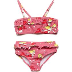 Småfolk Bikini with Ruffles & Mermaid - Rapture Rose (91-9920)