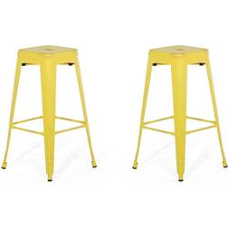 Beliani Cabrillo Bar Stool 76cm 2pcs