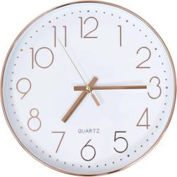 vidaXL 50633 Rose Gold Reloj de pared 30cm