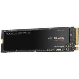 Western Digital disco duro ssd 1tb ssd sn750 black m.2 pcie nvme