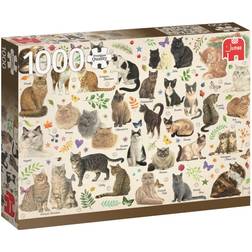 Jumbo Francien van Westering Cats Poster 1000 Bitar