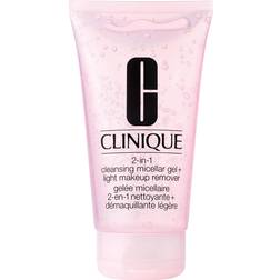 Clinique 2-in-1 Cleansing Micellar Gel + Light Makeup Remover 5.1fl oz