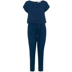 Mads Nørgaard Cavi Pipe Jumpsuit - Navy/Ecru