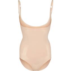 Spanx OnCore Open-Bust Panty Bodysuit - Soft Nude