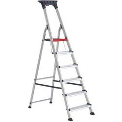 Altrex escalera de aluminio plegable Double Decker 6 peldaños DD6 Altura de trabajo 3.25m6 peldaños DD6 Altura de trabajo 3.25m