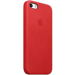 Apple Coque Leather iPhone 8 Plus 7 Plus Red Rouge