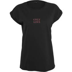 Mister Tee Only Love Ladies Tee - Black