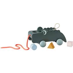 Done by Deer Croco Pull Along Sorting Box