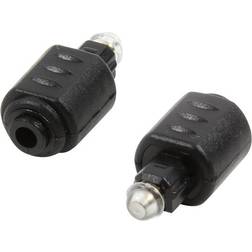 LogiLink CA1016 Mini Toslink-Toslink M-F Adapter