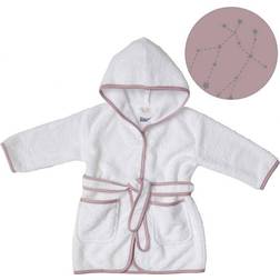 Vinter & Bloom Northern Lights Bathrobe - Stella Pink/Vega White (40038-1)