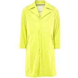 Rains Ltd. Short Hooded Coat Unisex - Foggy Neon Yellow