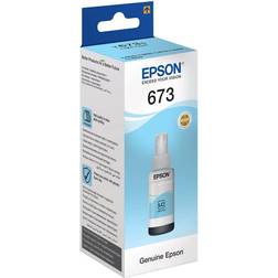 Epson T6735 Botella De Tinta Cian Claro