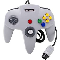 Retro-Bit N64 Classic Controller - Grey