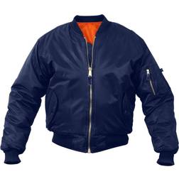 Rothco Kid's MA-1 Flight Jackets - Navy Blue