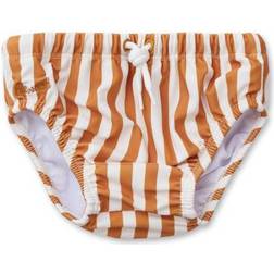 Liewood Frej Swim Pants - Stripe Mustard/Creme De La Creme