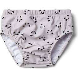 Liewood Frej Swim Pants - Panda Dumbo Grey