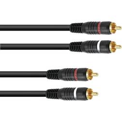 Omnitronic 2RCA-2RCA 0.3m