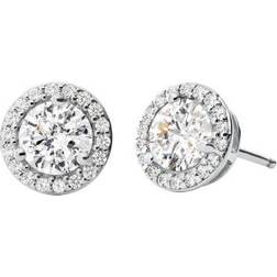 Michael Kors Premium Earrings - Silver/Transparent