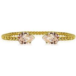 Caroline Svedbom Mini Drop Bracelet - Gold/Silk