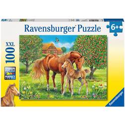 Ravensburger Horses on the Field 100 brikker