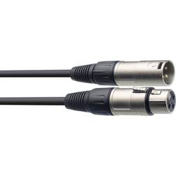 Stagg XLR - XLR M-F 1m