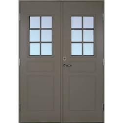 Scandidoor Standard Åmål Ytterdörr Frostat glas S 6502-Y V (150x200cm)