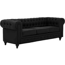 Scandinavian Choice Neo Leather Soffa 224cm 3-sits