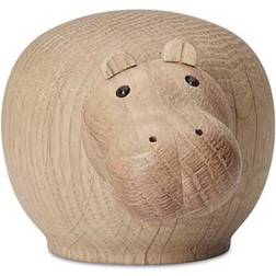 Woud Hibo Hippopotamus Prydnadsfigur 5cm