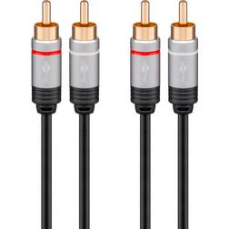 Goobay Plus 2RCA-2RCA 5m