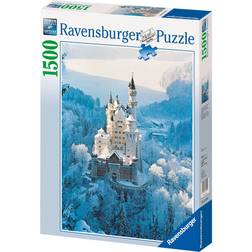 Ravensburger Neuschwanstein in Winter 1500 brikker