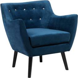 Beliani Drammen Velvet Armchair 84cm
