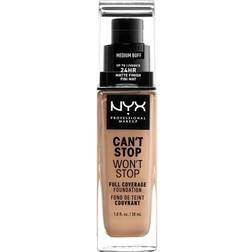 NYX CAN’T Stop WON’T Stop full coverage foundation #medium buff