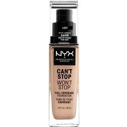 NYX CAN’T Stop WON’T Stop full coverage foundation #light