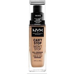 NYX CAN’T Stop WON’T Stop full coverage foundation #true beige