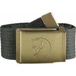 Fjällräven Canvas Brass Belt - Mountain Grey