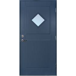 Scandidoor Exklusiv Fortuna Ytterdörr Klarglas S 6020-R90B H (90x210cm)