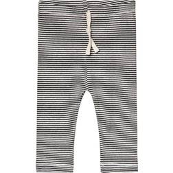 Gray Label Baby Legging - Cream/Black Stripe (307012)