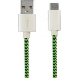 Ksix USB A-USB C 1m