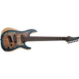 Schecter Reaper-7 Multiscale Charcoal Burst Guitares Multiscales