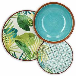 Tognana Linea Metropolis Jungle Plate Sets 18pcs