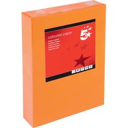 5 Star Coloured Paper Deep Orange A4 80g/m² 500pcs