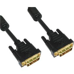 Exertis Connect Ferrite DVI-D-DVI-D Dual Link 5m