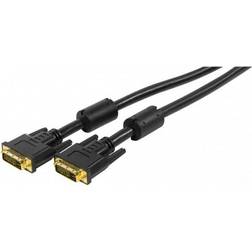 Exertis Connect Ferrite DVI-I-DVI-I Dual Link 3m