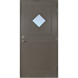 Scandidoor Exklusiv Fortuna Ytterdörr Klarglas S 6502-Y H (100x210cm)
